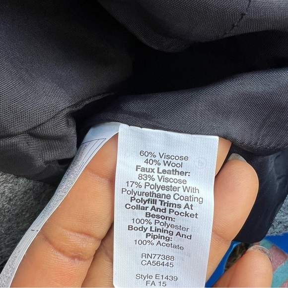 J Crew Wool Blazer‎ Jacket Size Medium - Picture 12 of 17